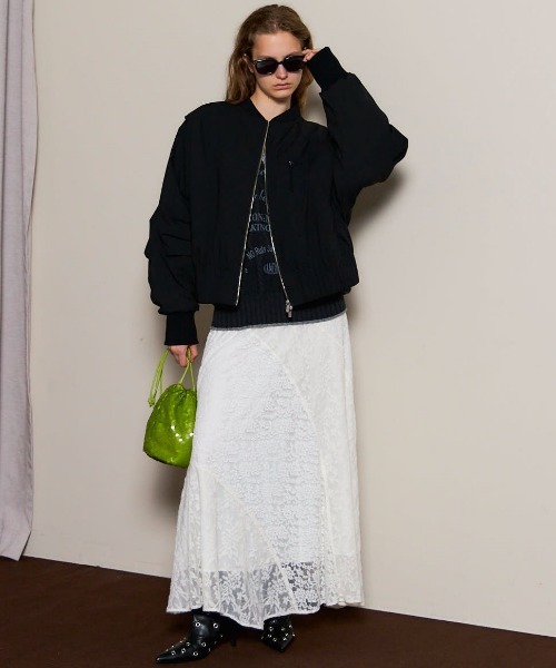 MAISON SPECIAL グラフィックプリントニット 25AW PRE-ORDER】Printed Knit Tops/プリントニットトップス