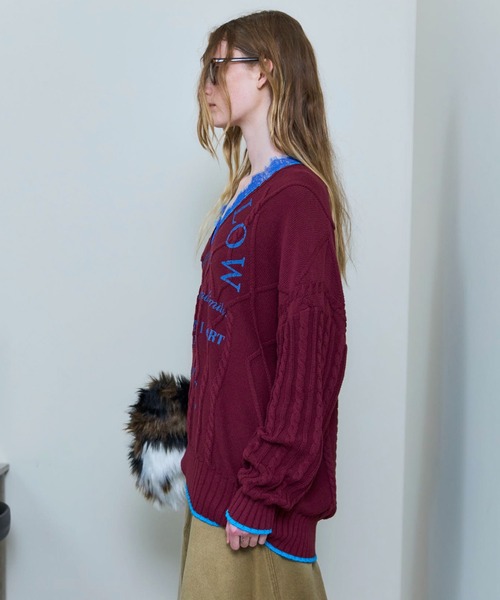 25AW PRE-ORDER】Printed Knit Tops/プリントニットトップス