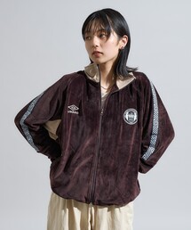 FREAK'S STORE(t[NXXgA)UMBRO × FREAK'S STORE/Au ʒ Velour Track Jacket/xAgbNWPbgyWJz(W[W)