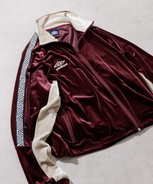 FREAK'S STORE(t[NXXgA)UMBRO × FREAK'S STORE/Au ʒ Velour Track Jacket/xAgbNWPbgyWJz(W[W)