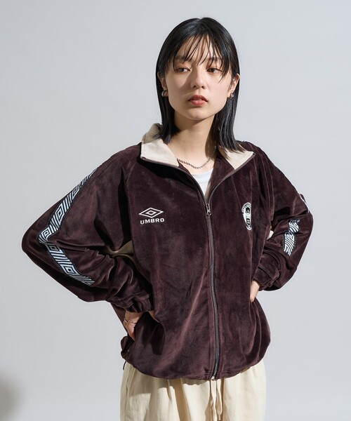 UMBRO × FREAK'S STORE/アンブロ 別注 Velour Track Jacket