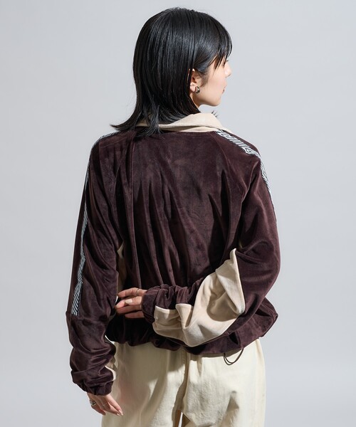 UMBRO × FREAK'S STORE/アンブロ 別注 Velour Track Jacket/ベロア