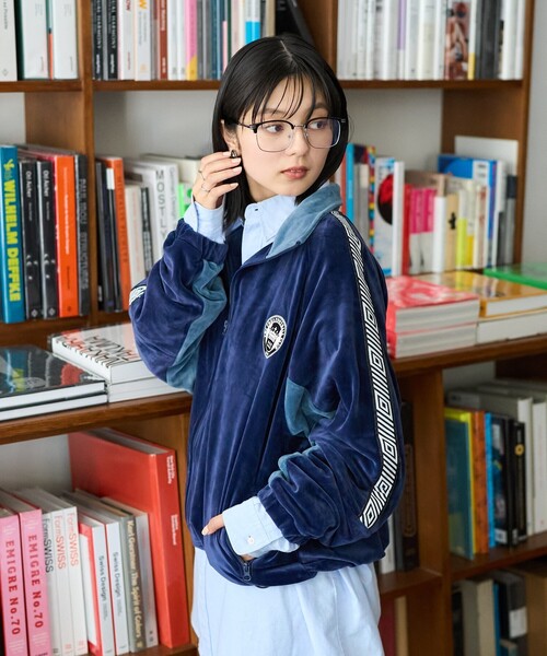 UMBRO ベロア トラックジャケット フリークスストア別注 UMBRO × FREAK'S STORE/アンブロ 別注 Velour Track Jacket