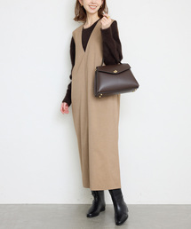 ⭐️美品　IENA 23SS Cotton Tドレス　ワンピース ベージュ　現行 IENA｜イエナのワンピース（ベージュ系）通販 - ZOZOTOWN