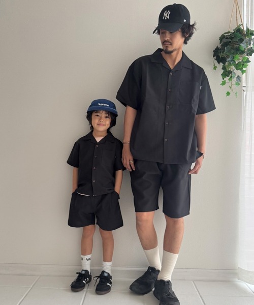 Fluffy BROTHERS(フラッフィーブラザーズ)の「ハーフパンツ(その他パンツ・キッズ・アイボリー/ブラック・90/100/110/120/80/130/140/150)」の3枚目の写真