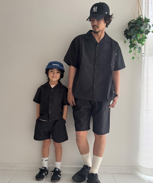 Fluffy BROTHERS(フラッフィーブラザーズ)の「ハーフパンツ(その他パンツ・キッズ・アイボリー/ブラック・90/100/110/120/80/130/140/150)」の4枚目の写真