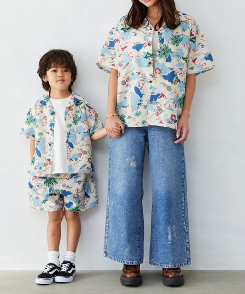 Fluffy BROTHERS(フラッフィーブラザーズ)の「ハーフパンツ(その他パンツ・キッズ・アイボリー/ブラック・90/100/110/120/80/130/140/150)」の9枚目の写真