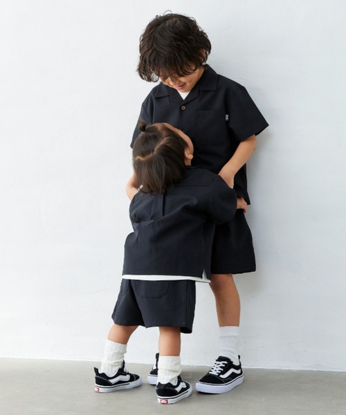 Fluffy BROTHERS(フラッフィーブラザーズ)の「ハーフパンツ(その他パンツ・キッズ・アイボリー/ブラック・90/100/110/120/80/130/140/150)」の17枚目の写真