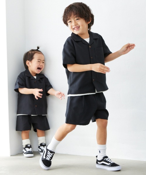 Fluffy BROTHERS(フラッフィーブラザーズ)の「ハーフパンツ(その他パンツ・キッズ・アイボリー/ブラック・90/100/110/120/80/130/140/150)」の18枚目の写真