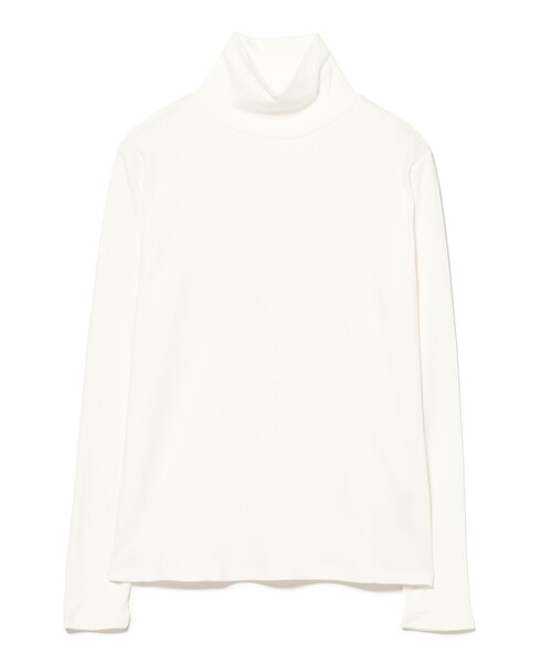 B:MING by BEAMS（ビーミングバイビームス）の「スムース タートルネック カットソー（Tシャツ/カットソー・レディース・その他1/その他/ブラック/オフホワイト・ONE SIZE）」の9枚目の写真