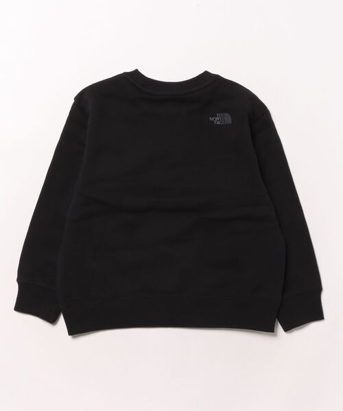THE NORTH FACE（ザノースフェイス）の「THE NORTH FACE/ザ・ノース・フェイス T SWEAT GRAPHIC CR キッズ スウェット NTT62561（スウェット・キッズ・ブラック/ミックスグレー・110cm/100cm/120cm）」の3枚目の写真
