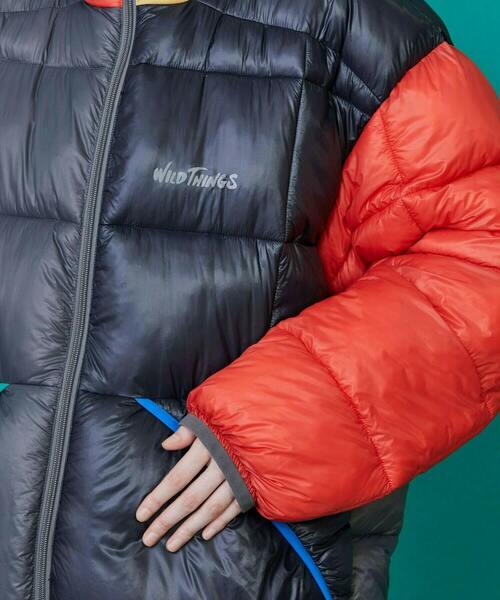 FRAPBOIS（フラボア）の「FRAPBOIS×WILD THINGS 中綿ブルゾン（ブルゾン・レディース・マルチ・0/1/2）」の3枚目の写真