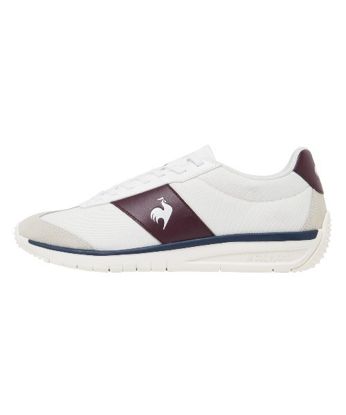 le coq sportif(ルコックスポルティフ)の「ルコックスポルティフ/LCS クオーツ 消臭 軽量スニーカー LU5FSN50UZ(スニーカー・メンズ・ホワイト×ネイビー/ホワイト系その他/ネイビー系・23.5cm/24.0cm/24.5cm/25.0cm/25.5cm/26.0cm/26.5cm/27.0cm/27.5cm/23.0cm)」の2枚目の写真