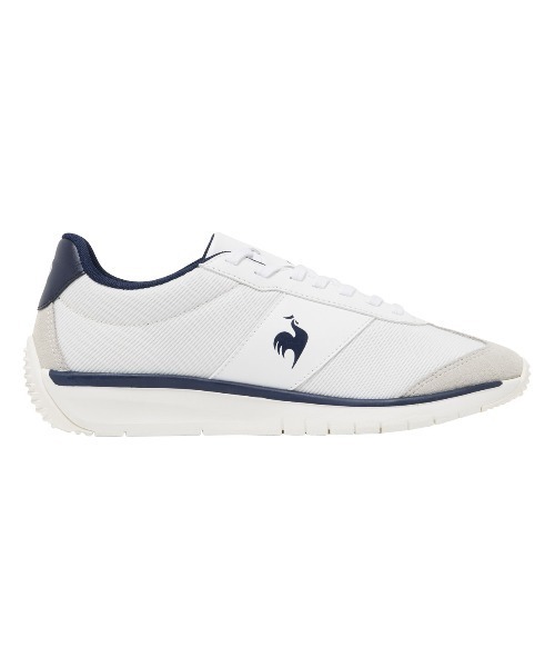 le coq sportif(ルコックスポルティフ)の「ルコックスポルティフ/LCS クオーツ 消臭 軽量スニーカー LU5FSN50UZ(スニーカー・メンズ・ホワイト×ネイビー/ホワイト系その他/ネイビー系・23.5cm/24.0cm/24.5cm/25.0cm/25.5cm/26.0cm/26.5cm/27.0cm/27.5cm/23.0cm)」の10枚目の写真
