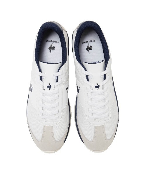 le coq sportif(ルコックスポルティフ)の「ルコックスポルティフ/LCS クオーツ 消臭 軽量スニーカー LU5FSN50UZ(スニーカー・メンズ・ホワイト×ネイビー/ホワイト系その他/ネイビー系・23.5cm/24.0cm/24.5cm/25.0cm/25.5cm/26.0cm/26.5cm/27.0cm/27.5cm/23.0cm)」の13枚目の写真