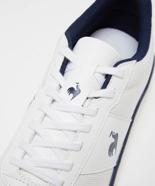 le coq sportif(ルコックスポルティフ)の「ルコックスポルティフ/LCS クオーツ 消臭 軽量スニーカー LU5FSN50UZ(スニーカー・メンズ・ホワイト×ネイビー/ホワイト系その他/ネイビー系・23.5cm/24.0cm/24.5cm/25.0cm/25.5cm/26.0cm/26.5cm/27.0cm/27.5cm/23.0cm)」の15枚目の写真