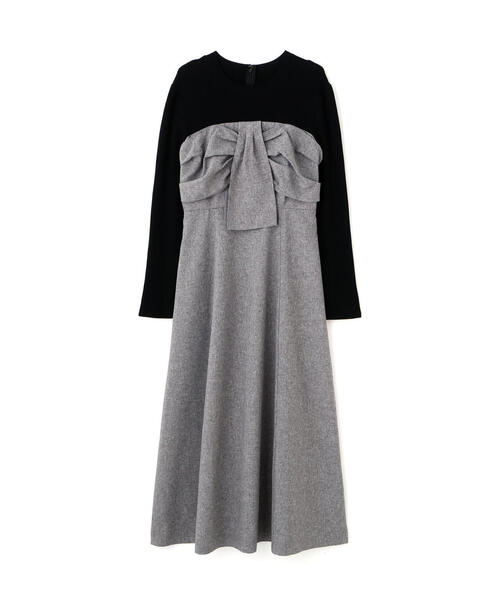 セール】フロントリボンドッキングワンピース / 1215240904