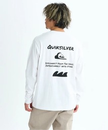 Quiksilver（クイックシルバー）の「PG HAND DRAWN LT /クイックシルバーバックプリント長袖ロンT（Tシャツ/カットソー）」
