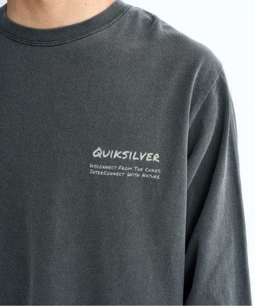 Quiksilver（クイックシルバー）の「PG HAND DRAWN LT /クイックシルバーバックプリント長袖ロンT（Tシャツ/カットソー・メンズ・ホワイト/ブラック/グリーン・SMALL/MEDIUM/LARGE/X-LARGE）」の13枚目の写真