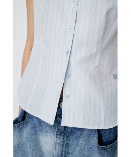 MICRO SLEEVE SHIRT ブラウス（シャツ/ブラウス）｜MOUSSY