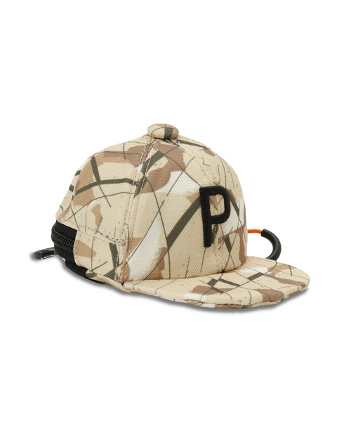 PUMA(プーマ)の「PUMA プーマ ユニセックス ゴルフ レオ カモ AOP Pキャップ ケース(ボディバッグ/ウエストポーチ・メンズ・ホワイト/クリーム/ブラック・フリー)」の1枚目の写真