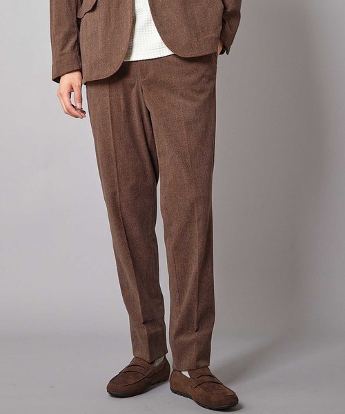 UNION STATION(ユニオンステーション)の「【セットアップ対応】レギュラーフィットヘリンボーンコーデュロイパンツ(その他パンツ・メンズ・チャコールグレー/ブラウン・S/M/L/LL)」の2枚目の写真