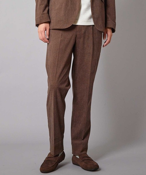 UNION STATION(ユニオンステーション)の「【セットアップ対応】レギュラーフィットヘリンボーンコーデュロイパンツ(その他パンツ・メンズ・チャコールグレー/ブラウン・S/M/L/LL)」の3枚目の写真
