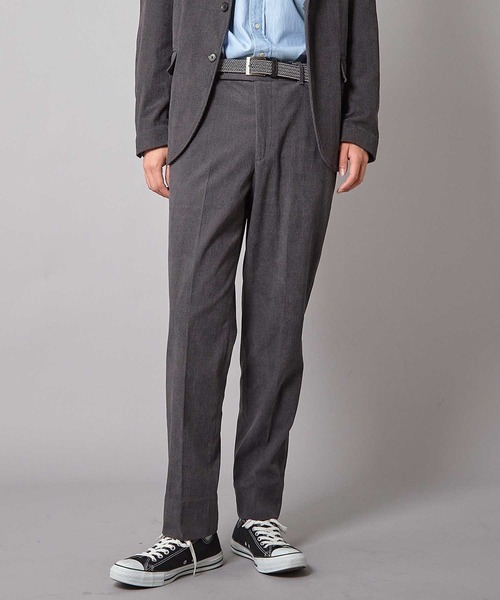 UNION STATION(ユニオンステーション)の「【セットアップ対応】レギュラーフィットヘリンボーンコーデュロイパンツ(その他パンツ・メンズ・チャコールグレー/ブラウン・S/M/L/LL)」の10枚目の写真