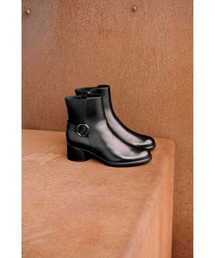 ECCO（エコー）の「きれいめカジュアル SCULPTED LX 35 バックル付きショートブーツ しなやか上質カウレザー 本革（ブーツ）」