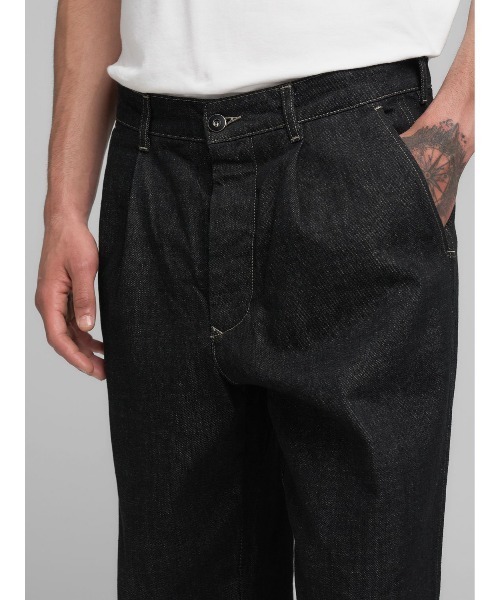 REPLAY（リプレイ）の「リラックスフィットELYM デニムチノパンツ（デニムパンツ・メンズ・ブラック・W34xL32/W32xL32/W30xL32/W28xL32）」の4枚目の写真