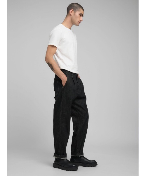 REPLAY（リプレイ）の「リラックスフィットELYM デニムチノパンツ（デニムパンツ・メンズ・ブラック・W34xL32/W32xL32/W30xL32/W28xL32）」の5枚目の写真