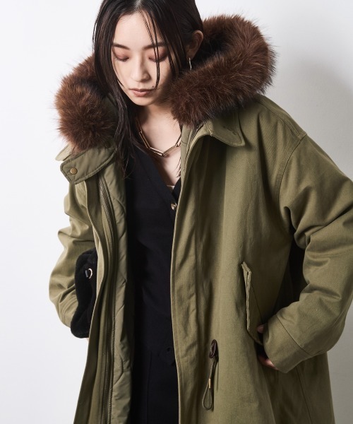 ライナー付モッズコート＜大きいサイズ有＞シックスタイル（モッズ