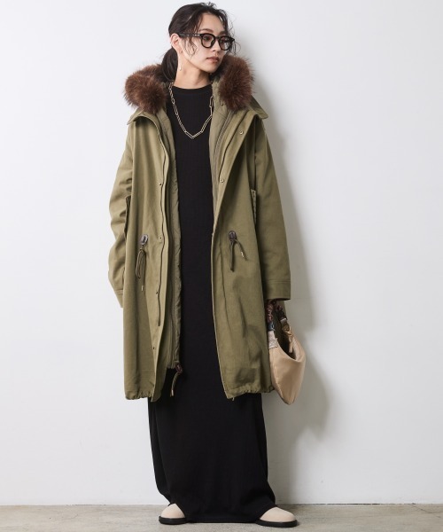 ライナー付モッズコート＜大きいサイズ有＞シックスタイル（モッズ