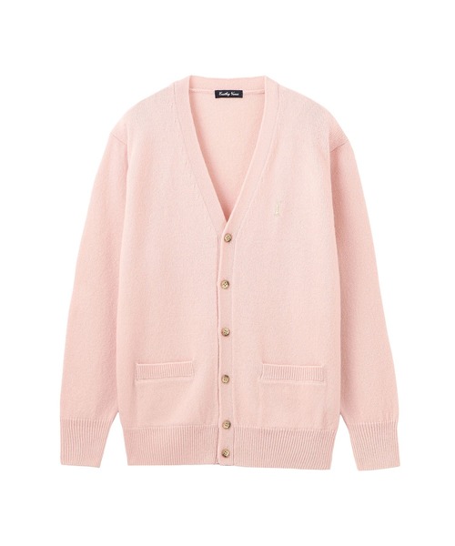 EASTBOY(イーストボーイ)の「カーディガン ラムウール 7G シャンパン女神 制服 スクールニット 中学生 高校生(カーディガン/ボレロ・キッズ・ブラウン/ピンク/オートミール/ネイビー・13号/11号/9号)」の4枚目の写真