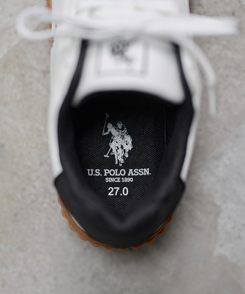 U.S. POLO ASSN.(ユーエスポロアッスン)の「U.S. POLO ASSN. 厚底スニーカー(スニーカー・メンズ・ブラック/ホワイト・25cm/25.5cm/26cm/26.5cm/27cm)」の19枚目の写真