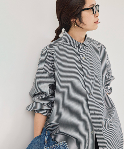 【25AW 未使用】TICCA ティッカ　シャツ　ブラウス TICCA ブラウス シャツ ティッカ プレミアムスクエアビッグシャツ TBDS