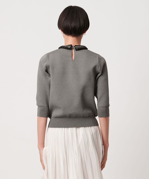 セール】ビジューカラー 2WAY ニット（ニット/セーター）｜UNITED