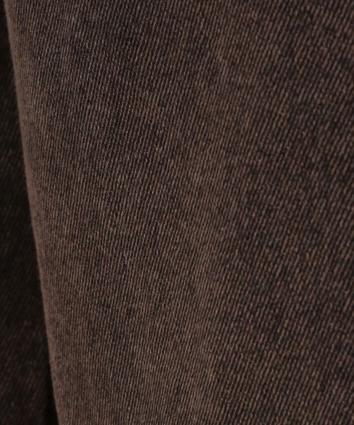 GLOBAL WORK(グローバルワーク)の「MATINEE LINE/デニムWIDEフレアパンツ/583874(デニムパンツ・レディース・ブラウン/ブラック/ブルー・M/L)」の10枚目の写真