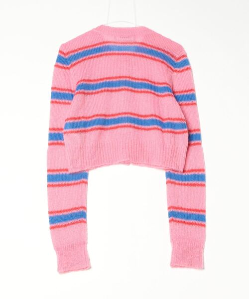 DSQUARED2(ディースクエアード)の「Soft Stripes Cardigan/0241(カーディガン/ボレロ・レディース・ブルー系その他/ピンク系その他・M)」の3枚目の写真