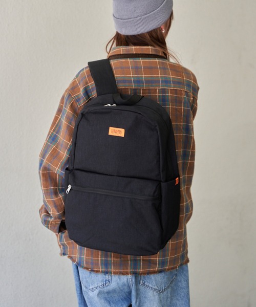UNIVERSAL OVERALL（ユニバーサルオーバーオール）の「UNIVERSAL OVERALL ユニバーサルオーバーオール メランジ バックパック（バックパック/リュック・メンズ・ブラック/グレー/ネイビー・FREE）」の2枚目の写真