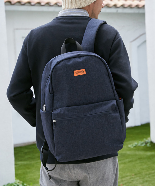 UNIVERSAL OVERALL（ユニバーサルオーバーオール）の「UNIVERSAL OVERALL ユニバーサルオーバーオール メランジ バックパック（バックパック/リュック・メンズ・ブラック/グレー/ネイビー・FREE）」の5枚目の写真