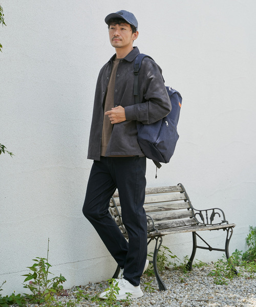 UNIVERSAL OVERALL（ユニバーサルオーバーオール）の「UNIVERSAL OVERALL ユニバーサルオーバーオール メランジ バックパック（バックパック/リュック・メンズ・ブラック/グレー/ネイビー・FREE）」の9枚目の写真