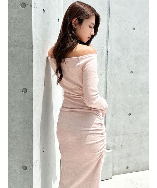 ルーズギャザーカットマーメイドワンピース（ワンピース）｜RESEXXY