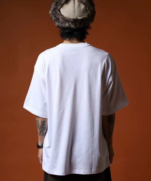 NERDY(ノルディ)の「ビッグロゴS/S Tシャツ(Tシャツ/カットソー・メンズ・レッド・M/L)」の8枚目の写真
