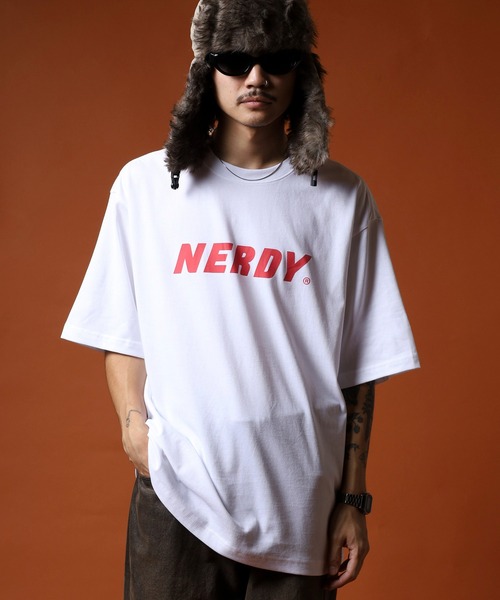 NERDY(ノルディ)の「ビッグロゴS/S Tシャツ(Tシャツ/カットソー・メンズ・レッド・M/L)」の17枚目の写真