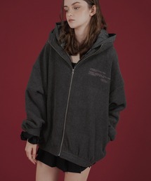 フリース」に該当するパーカー（グレー/灰色系）ファッション通販