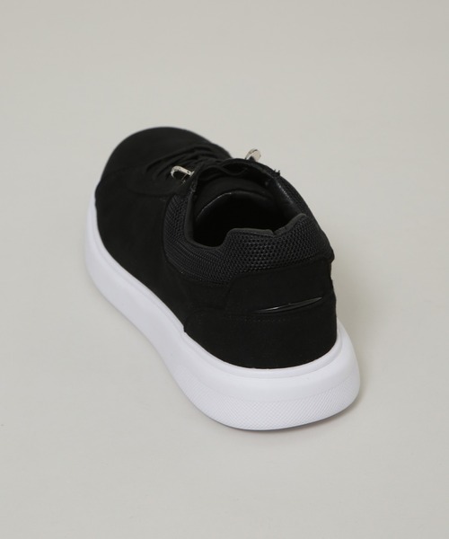 NANO universe（ナノユニバース）の「「N SERIES」 アクティブフェイクスエードスニーカー×BMZソール（スニーカー・メンズ・ブラック/ブラウン・26/27/28）」の8枚目の写真