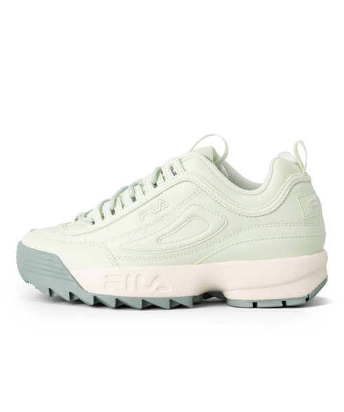 FILA（フィラ）の「DISRUPTOR II（スニーカー・レディース・グリーン・22.5cm/23.5cm/24.5cm/25.5cm/23.0cm/24.0cm/25.0cm/26.0cm/22.0cm）」の4枚目の写真