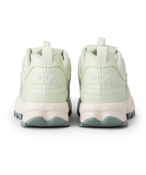 FILA（フィラ）の「DISRUPTOR II（スニーカー・レディース・グリーン・22.5cm/23.5cm/24.5cm/25.5cm/23.0cm/24.0cm/25.0cm/26.0cm/22.0cm）」の3枚目の写真