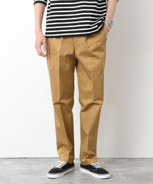 NOLLEY’S | コンパクトチノ ストレッチテーパードパンツ 25AW(チノパンツ)